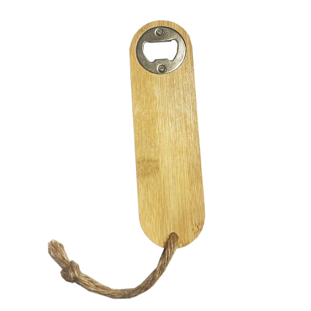 Texas Bamboo Bottle Opener