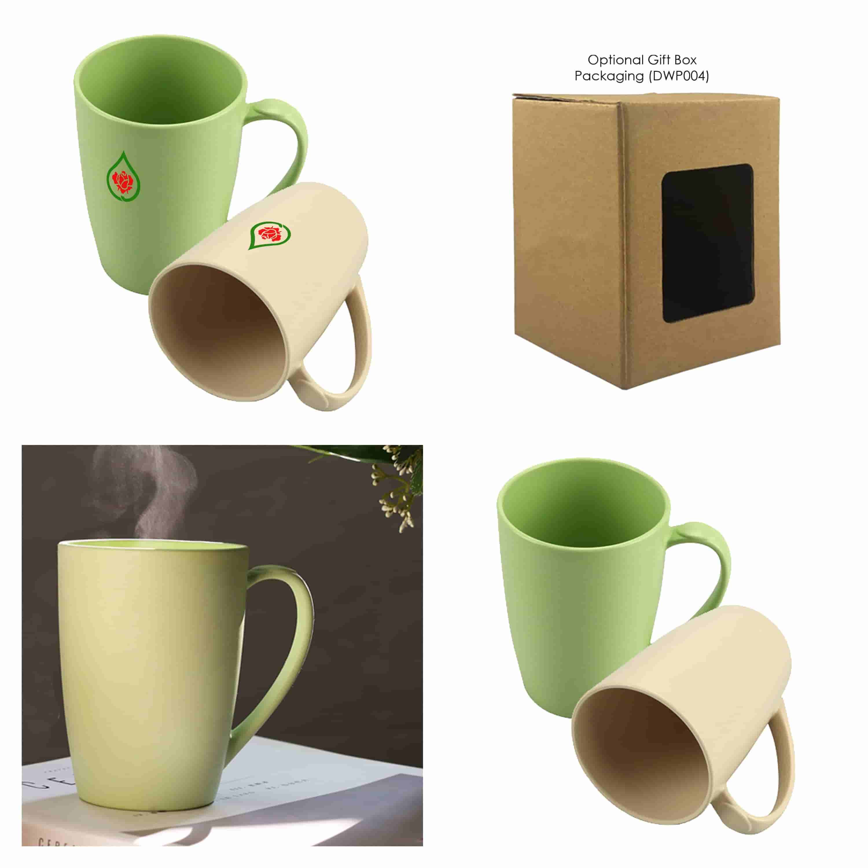 EK005 Envee Bamboo Cup 350ml