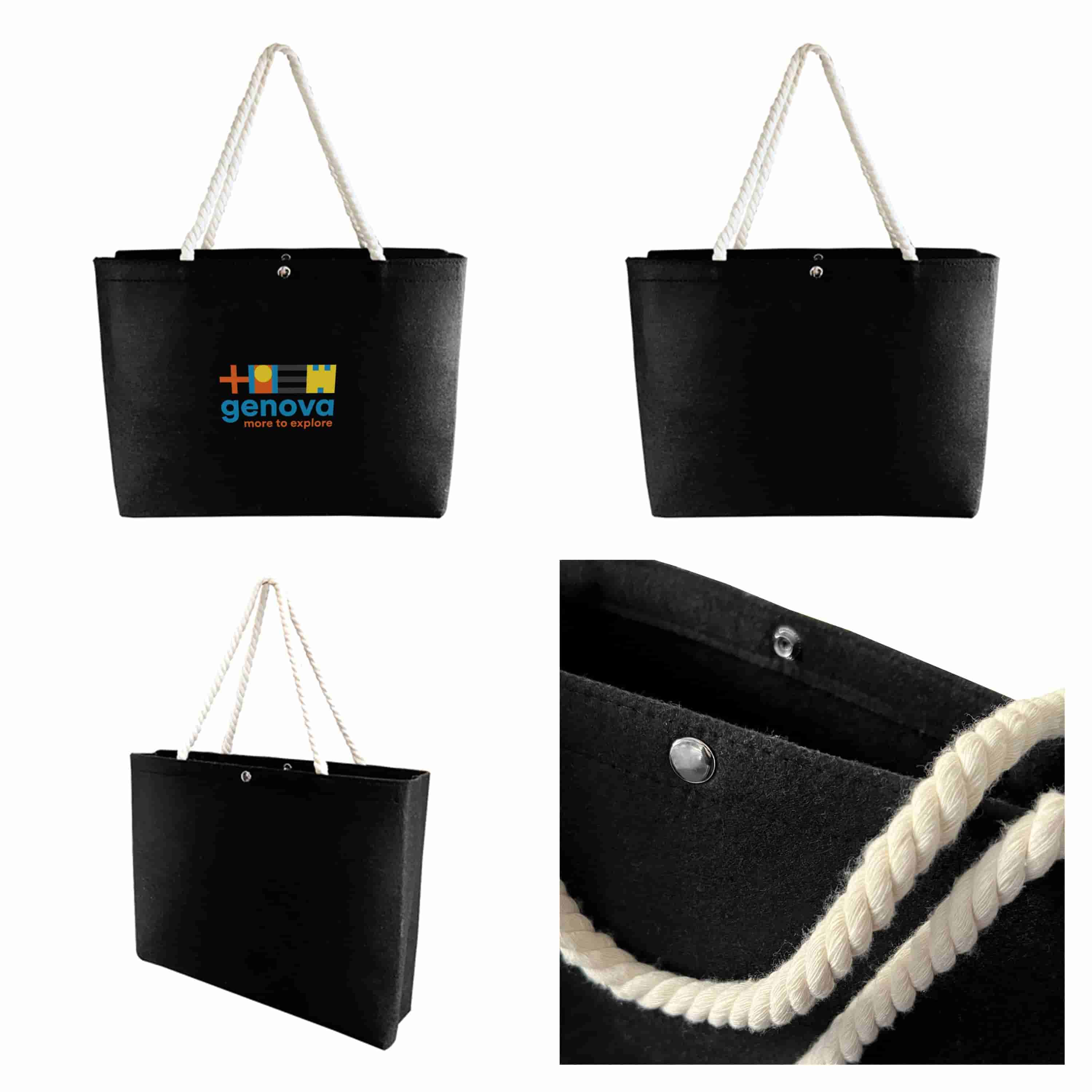 FB004 Genova Felt Shopper