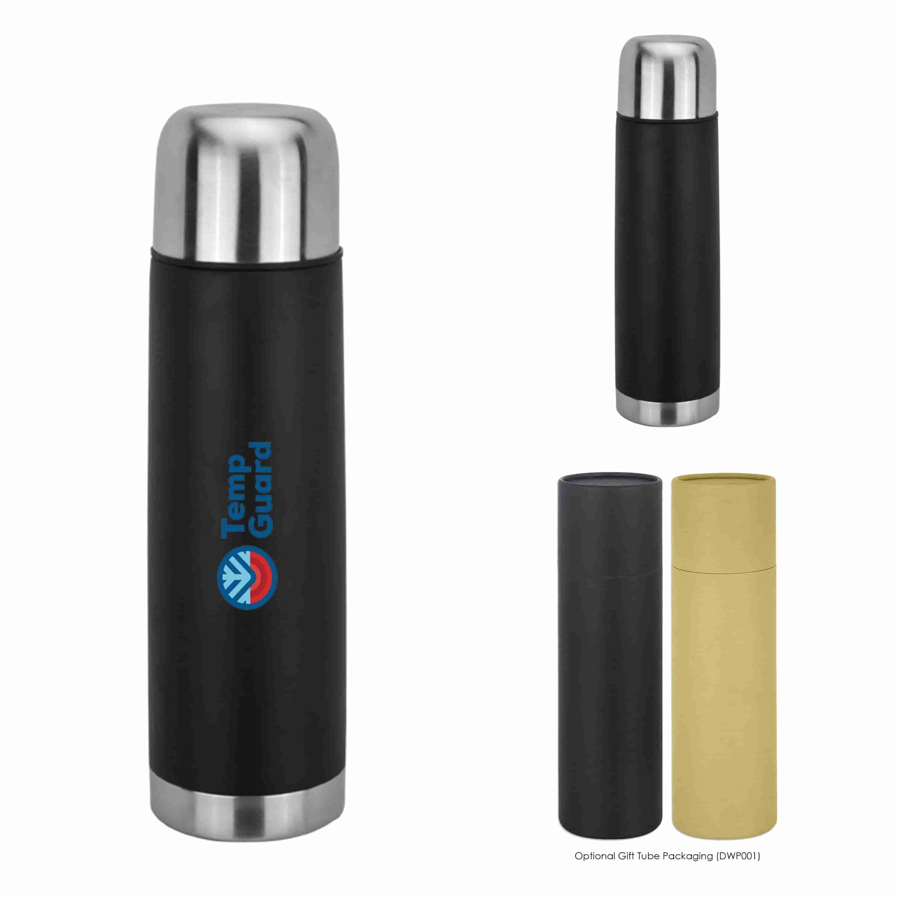 FK003 Bullet Flask Matt Black