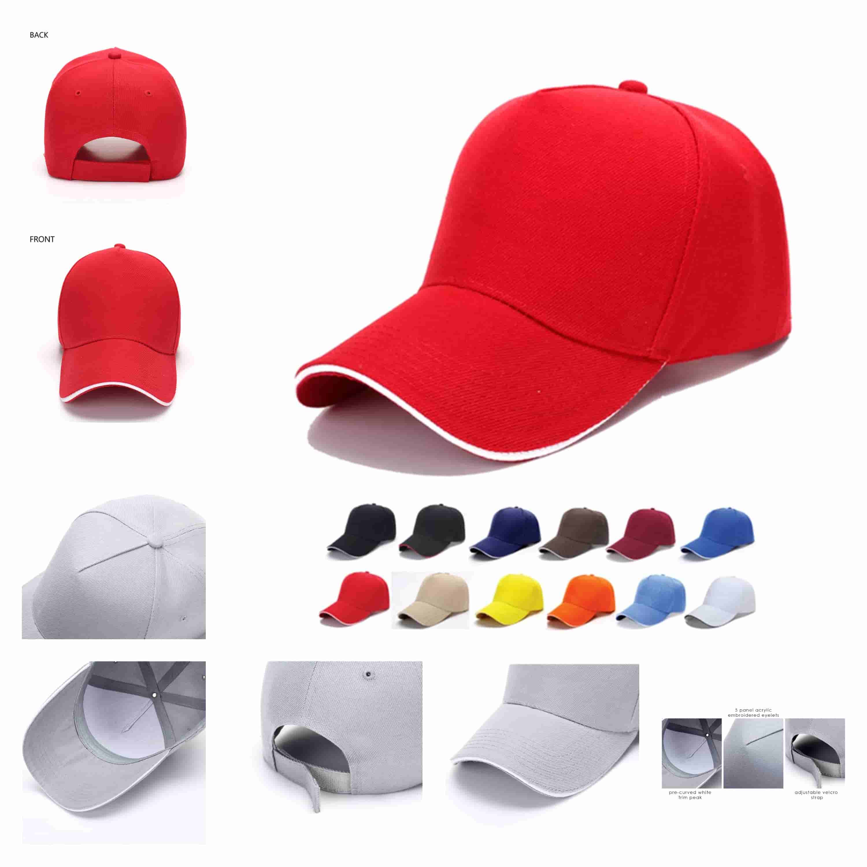 HDW002 Keemo 5 Panel Heavy Acrylic Sandwich Cap