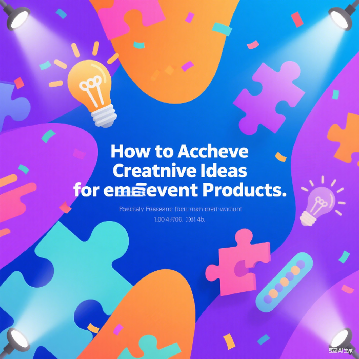 How to Achieve Creative Ideas for Event Products