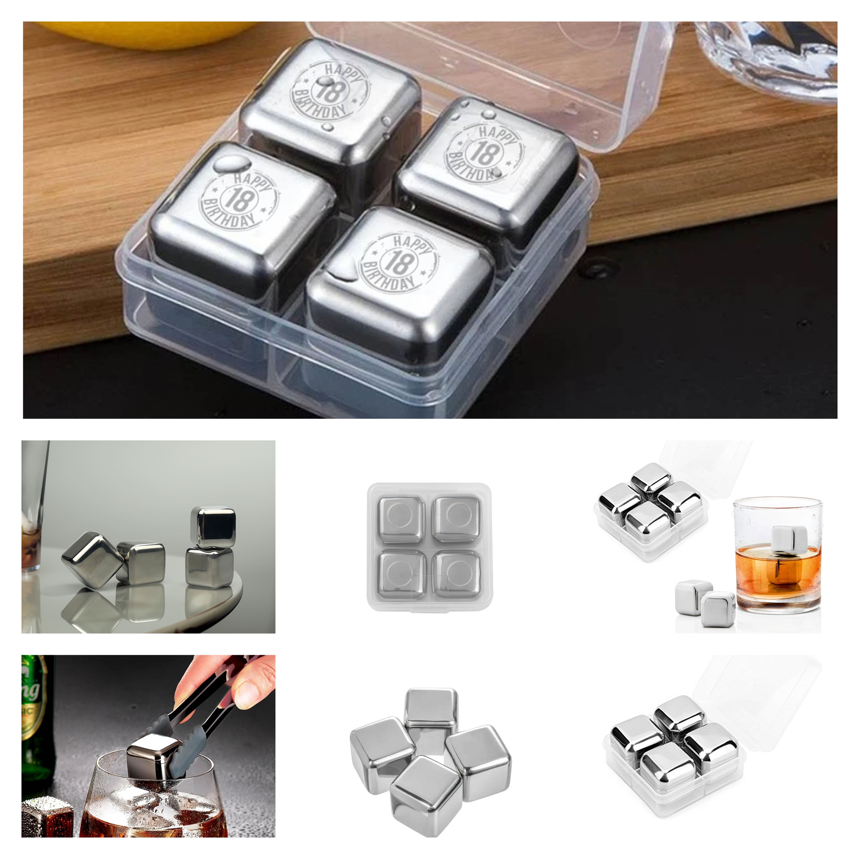 ICB001 Mate Whiskey Ice Cube Set