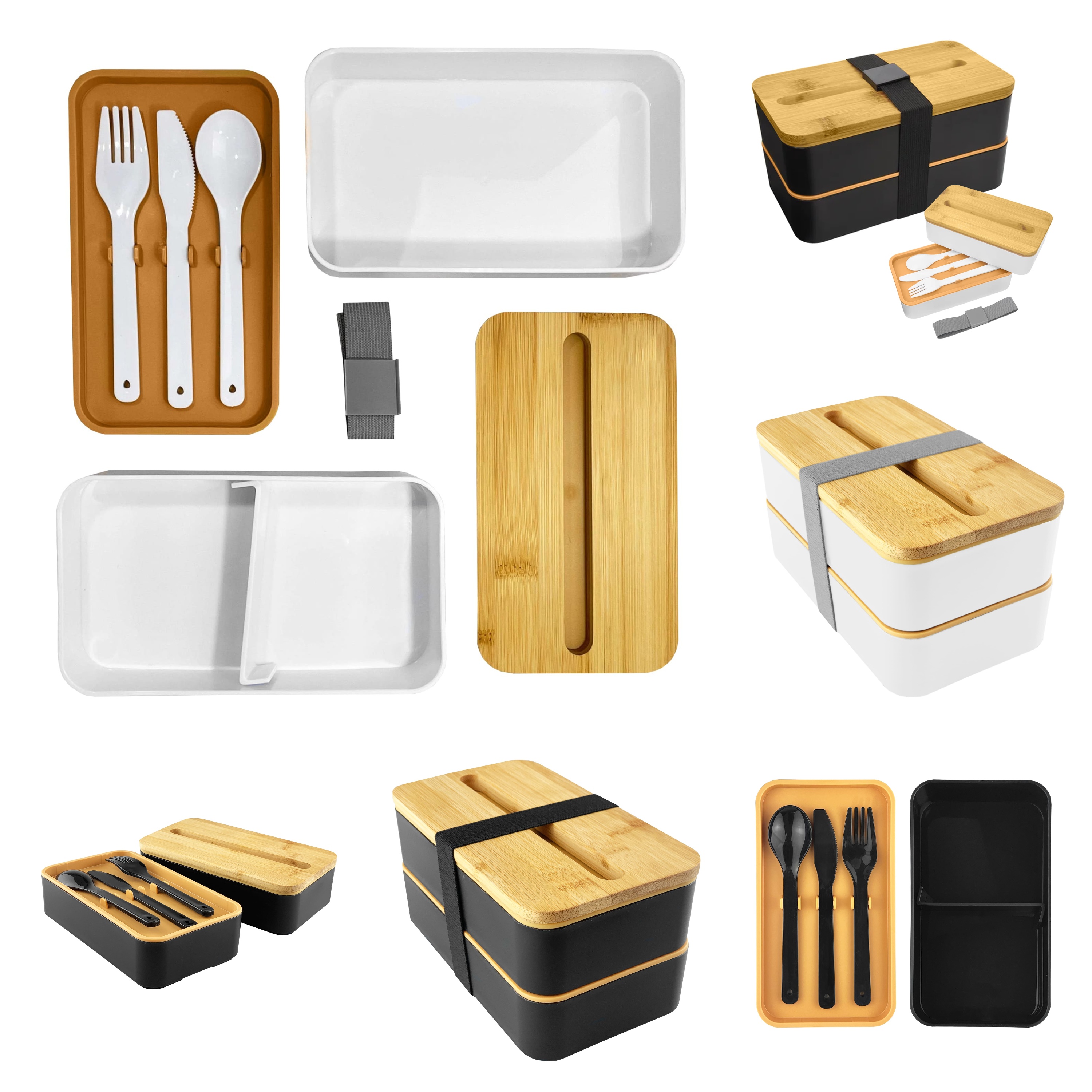 LB003 Rpp Bamboo Lunch Box Pack