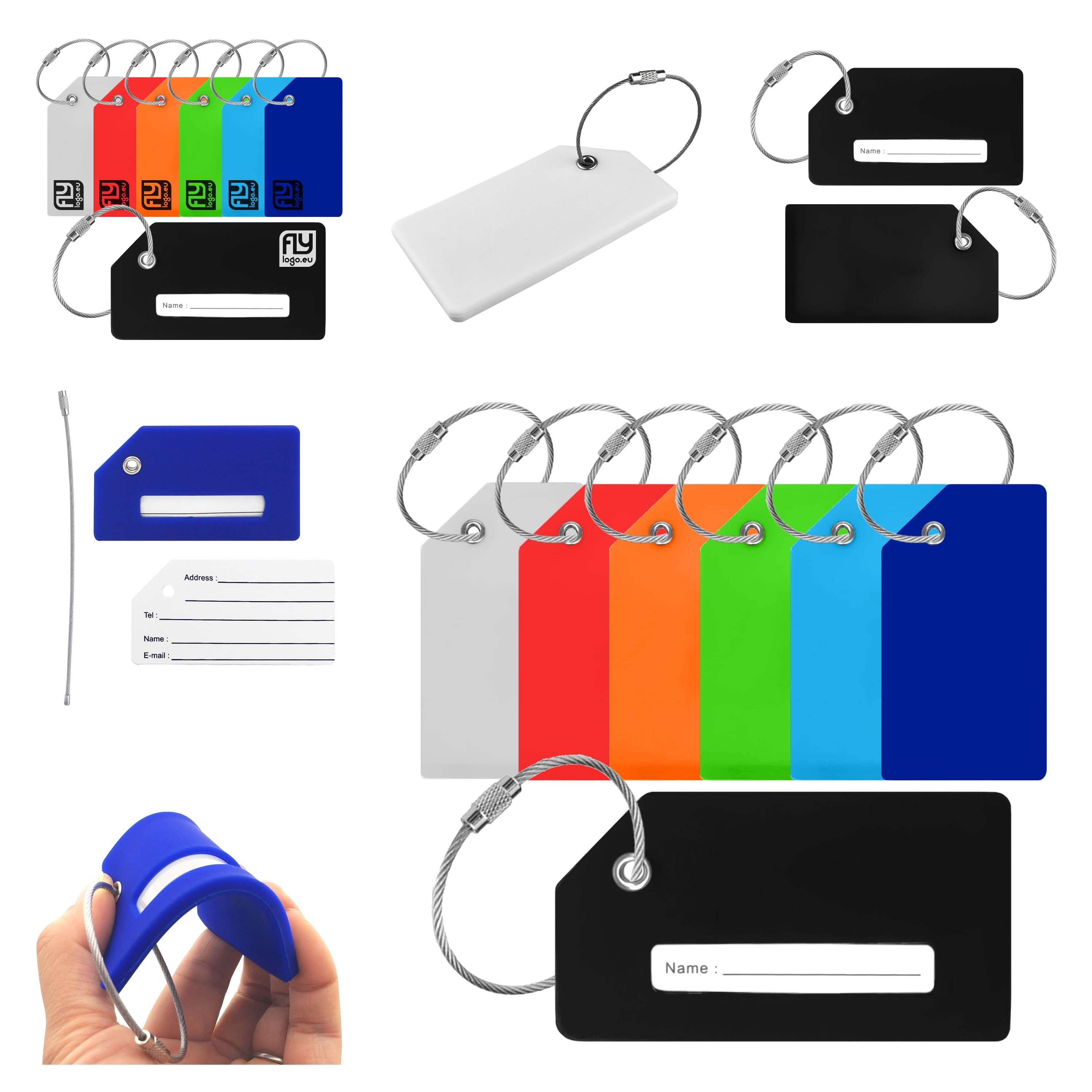 LT003 Westflag Silicon Luggage Tag
