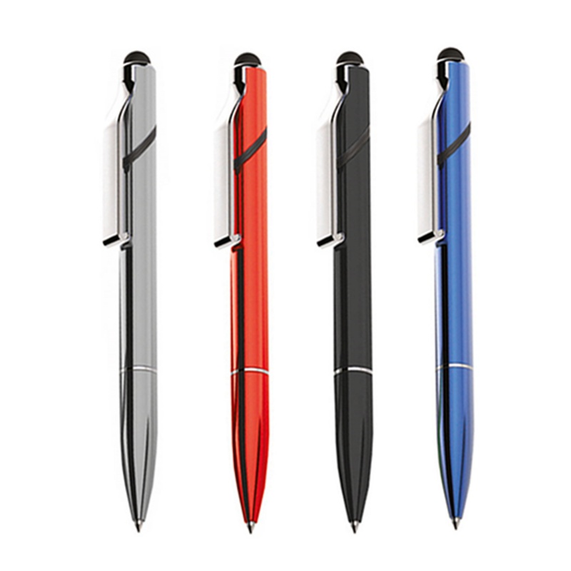 MSD004 I-Stand Twist Metal Pen-Black