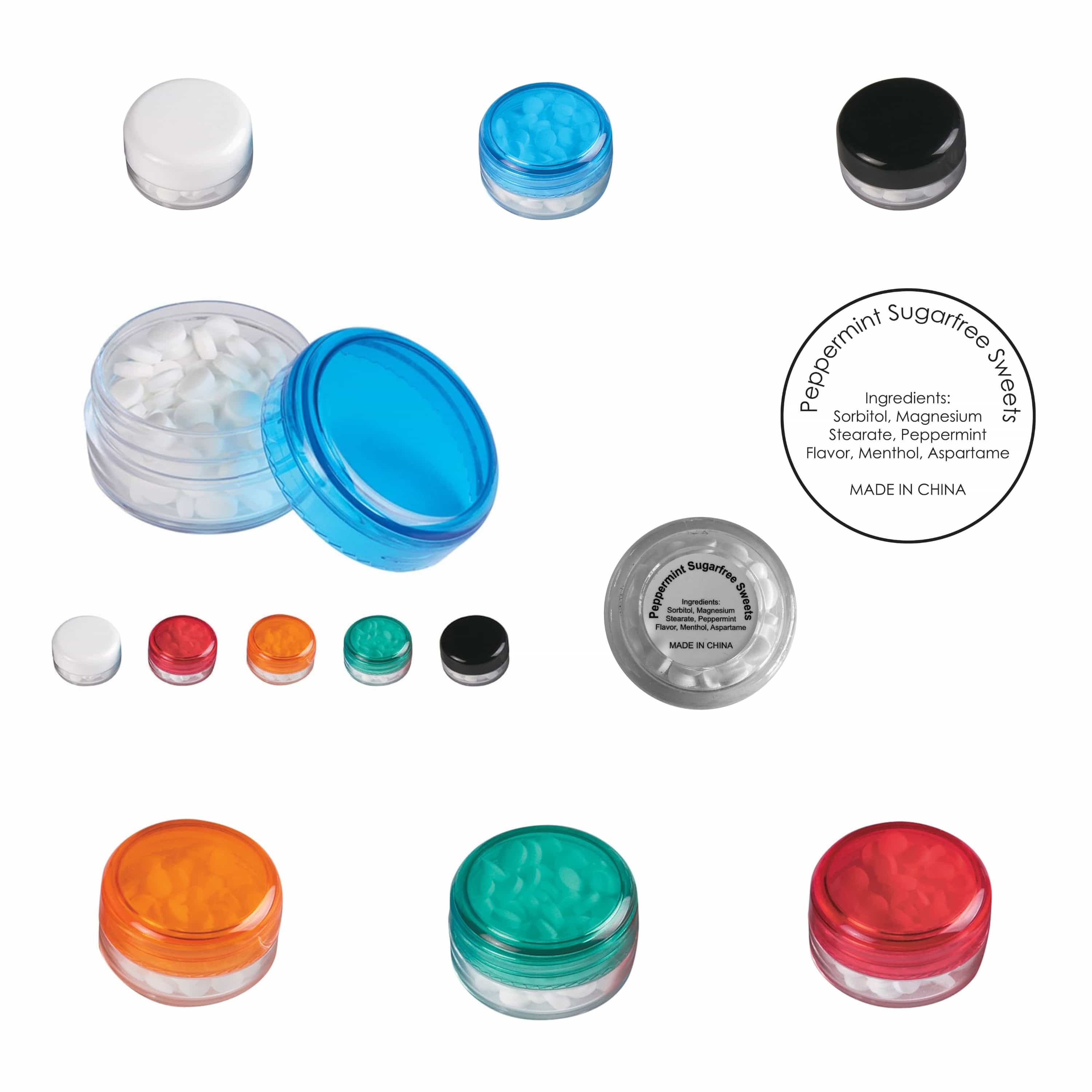 MT005 Screw Lid Mint Jar