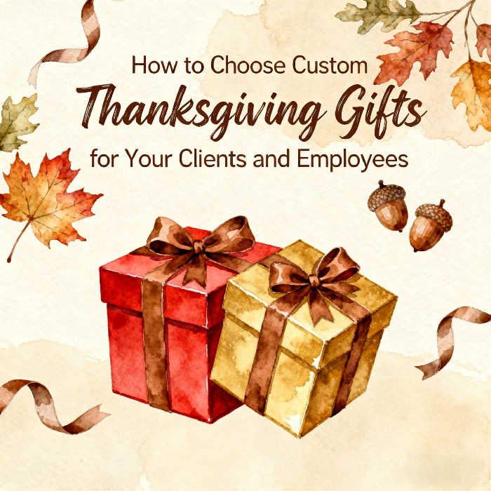 How to Choose Custom Thanksgiving Gifts for Your Clients and Employees​