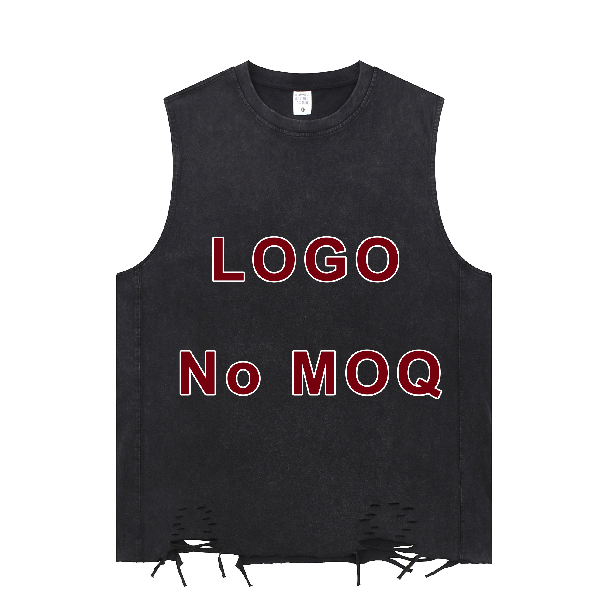 Men's casual vest cut