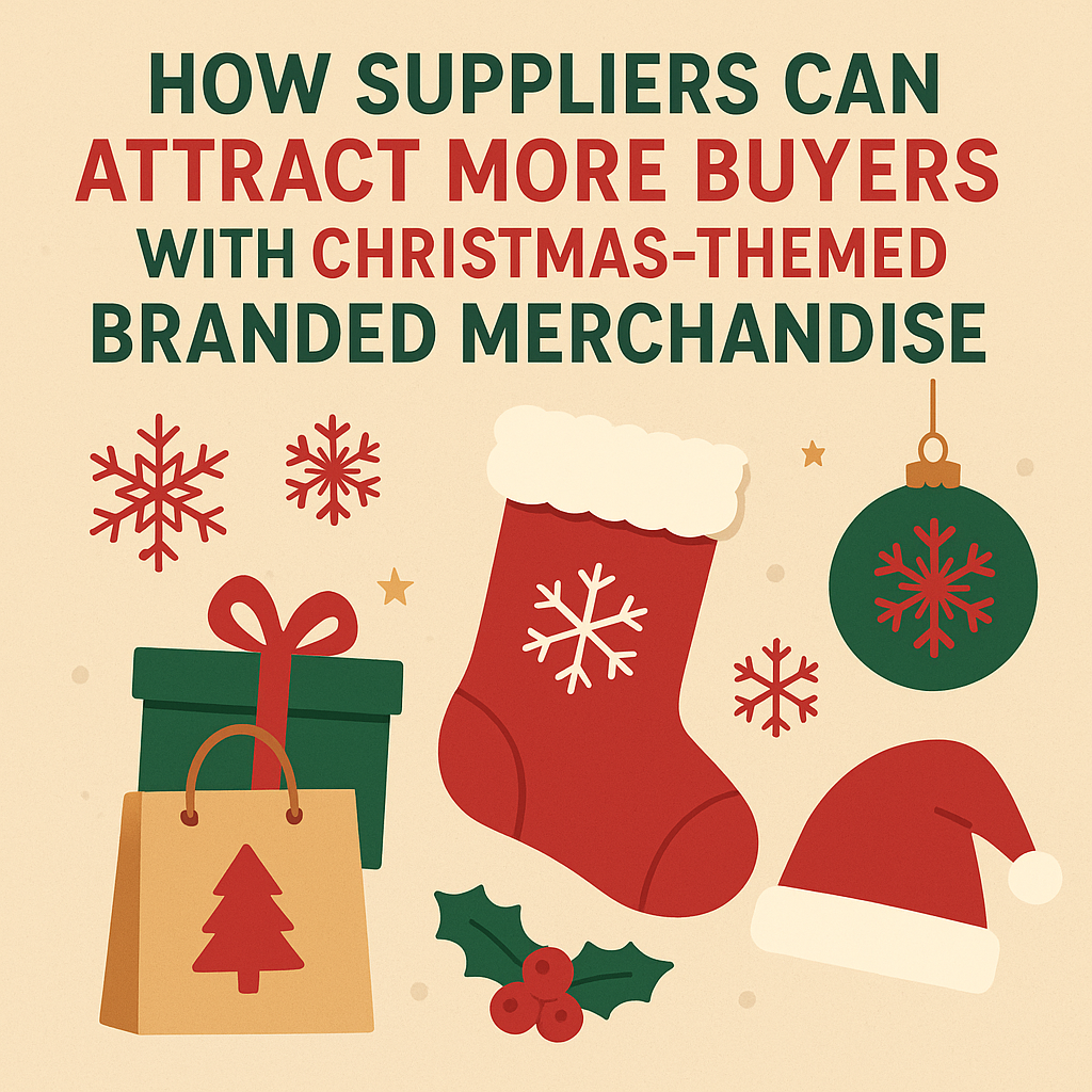 How Suppliers Can Attract More Buyers with Christmas-Themed Branded Merchandise