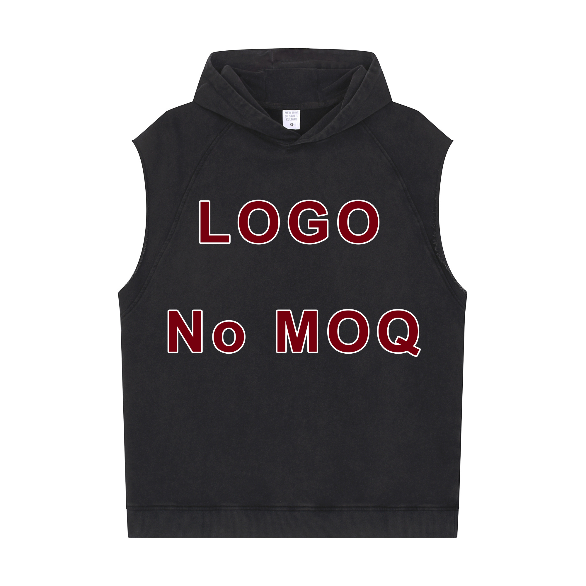 Vest Hoodie Snowflake Sweatshirt