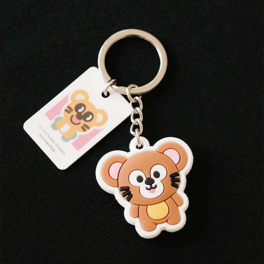 Manufacturer Pvc Keychain Wholesale Custom Logo 3D/2D Soft Personalization Keychain Custom Pvc Rubber Keychains