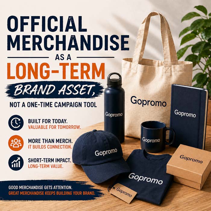 Official Merchandise as a Long-Term Brand Asset, Not a One-Time Campaign Tool