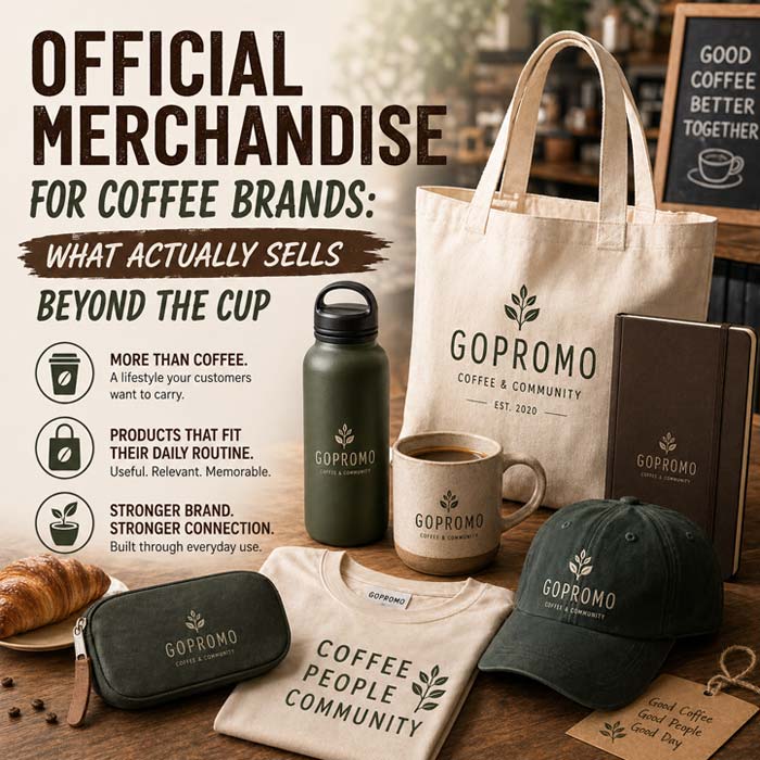 Official Merchandise for Coffee Brands: What Actually Sells Beyond the Cup