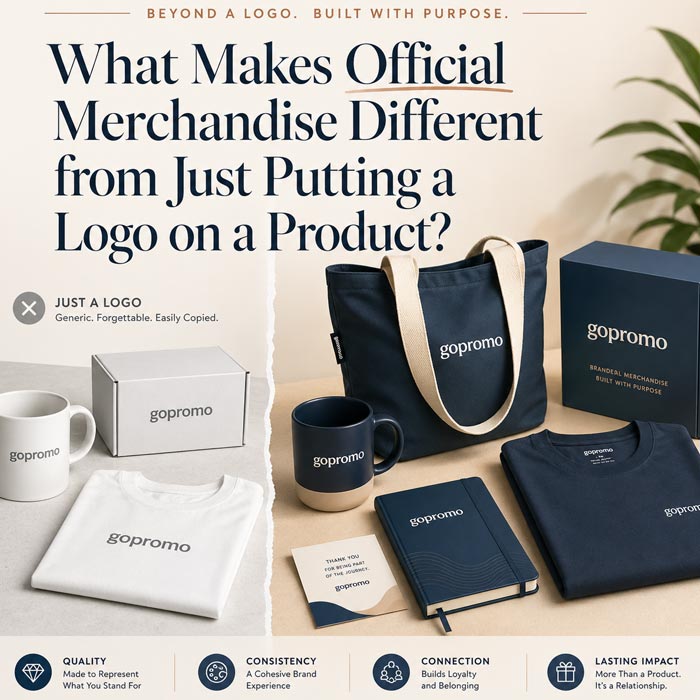 What Makes Official Merchandise Different from Just Putting a Logo on a Product?