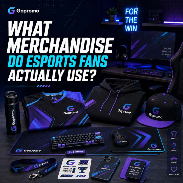 What Merchandise Do Esports Fans Actually Use?