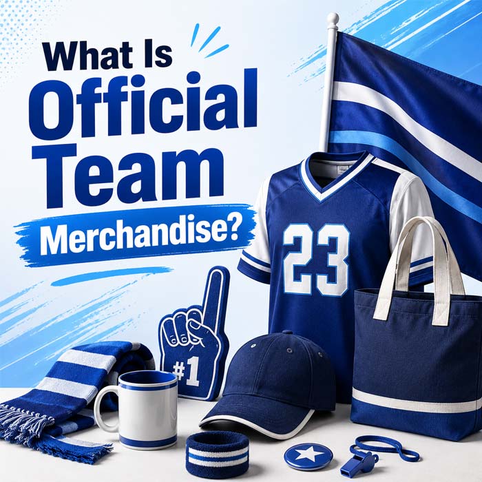 What Is Official Team Merchandise?