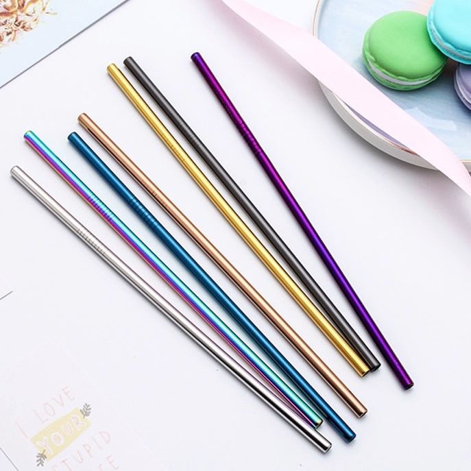 BOBA Classic and Modern Stainless Steel Straws Eco-Friendly Bent Design for Coffee Shops and Restaurants Quick Delivery