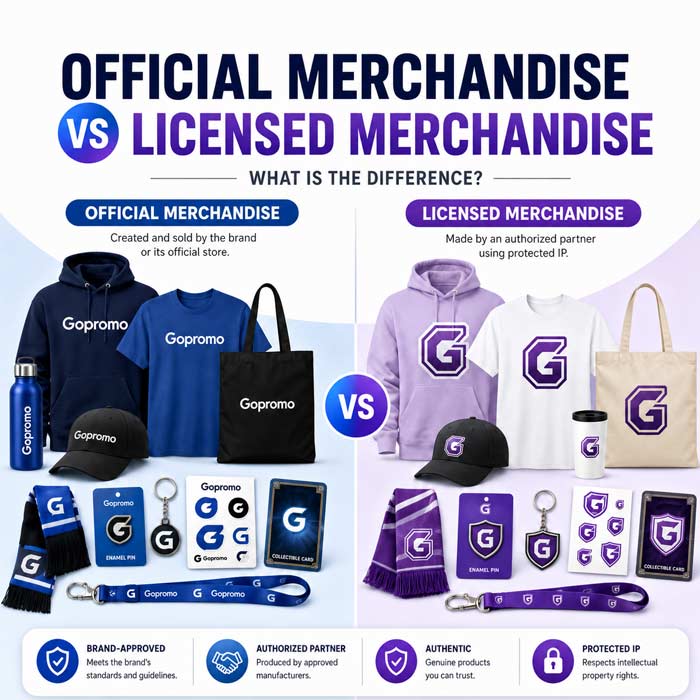 Official Merchandise vs Licensed Merchandise: What Is the Difference?