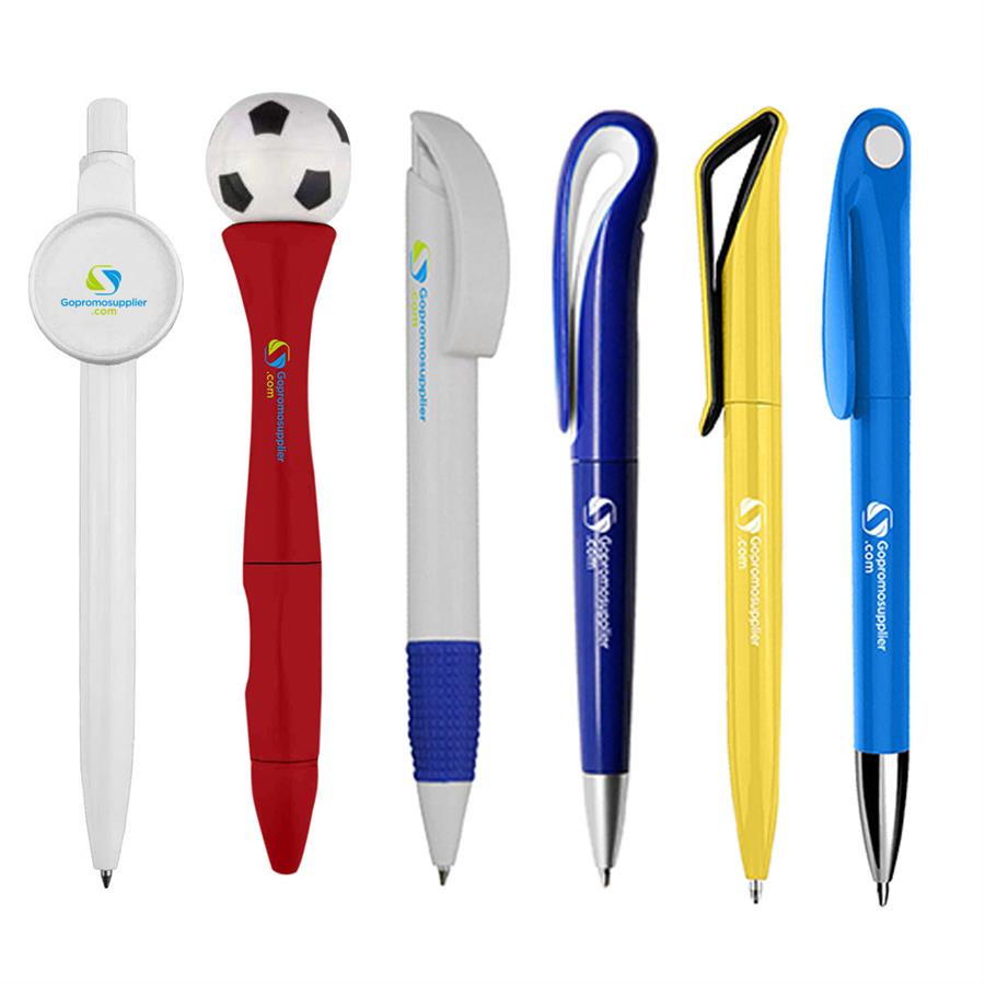 Plastic ballpoint pen