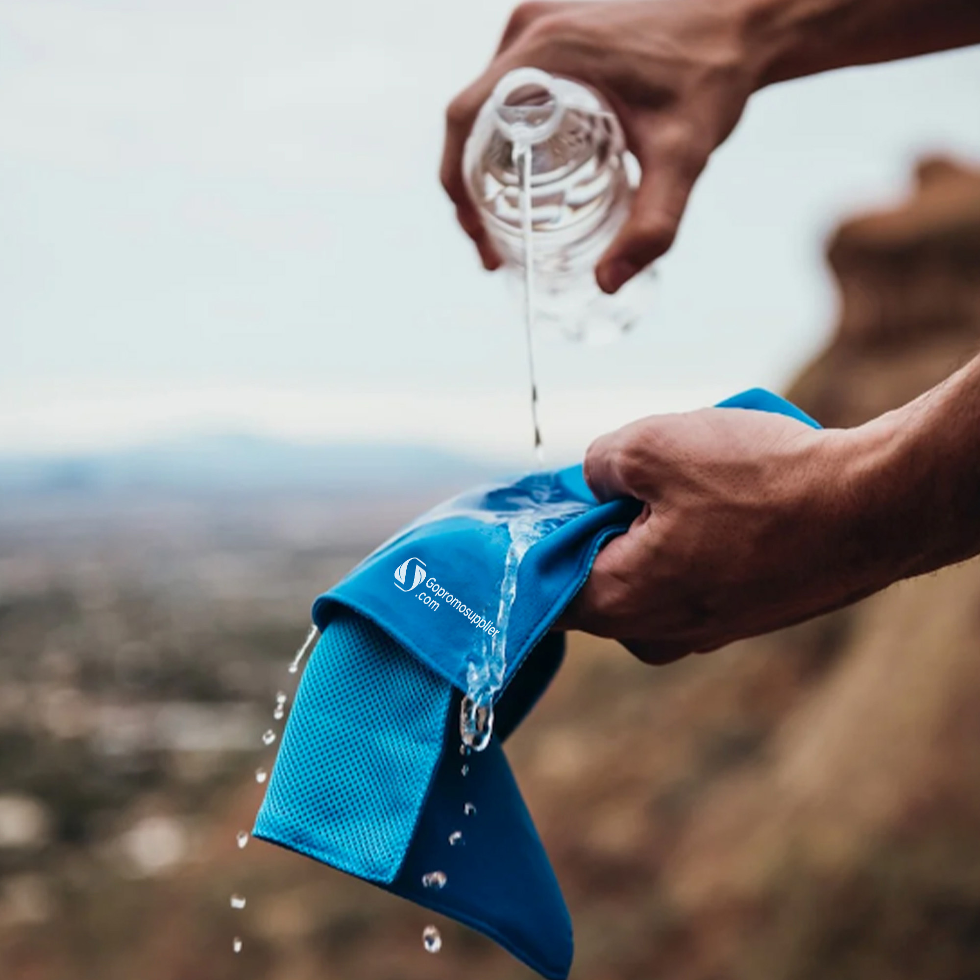 Double‑Sided Cooling Sports Towel