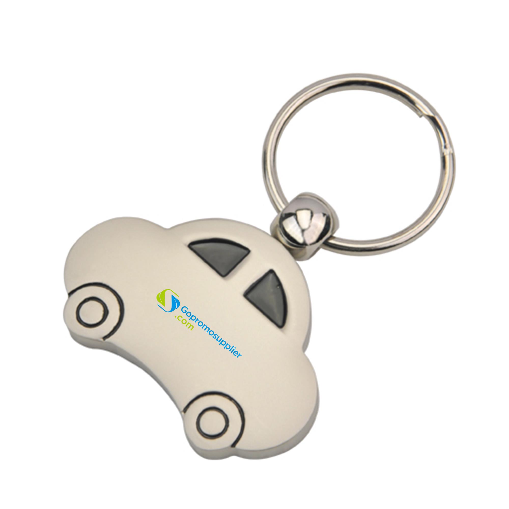 Custom Logo Cartoon Car Keychain