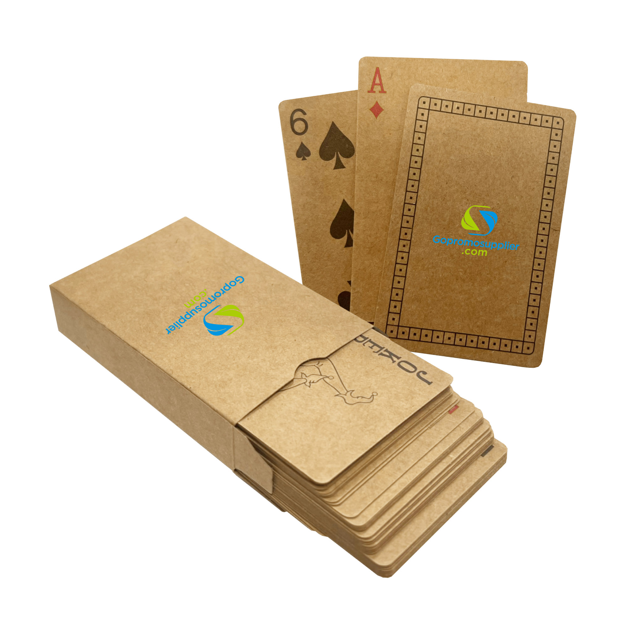 Kraft Paper Custom Playing Cards