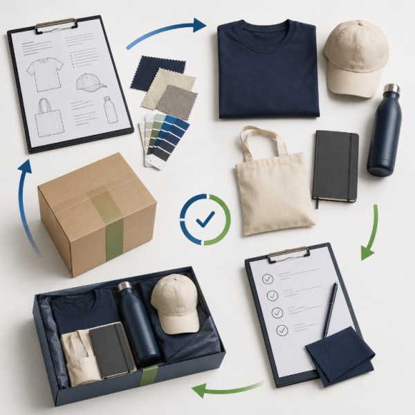 From Brand Brief to Delivery: How a Premium Merchandise Supplier Manages a Project