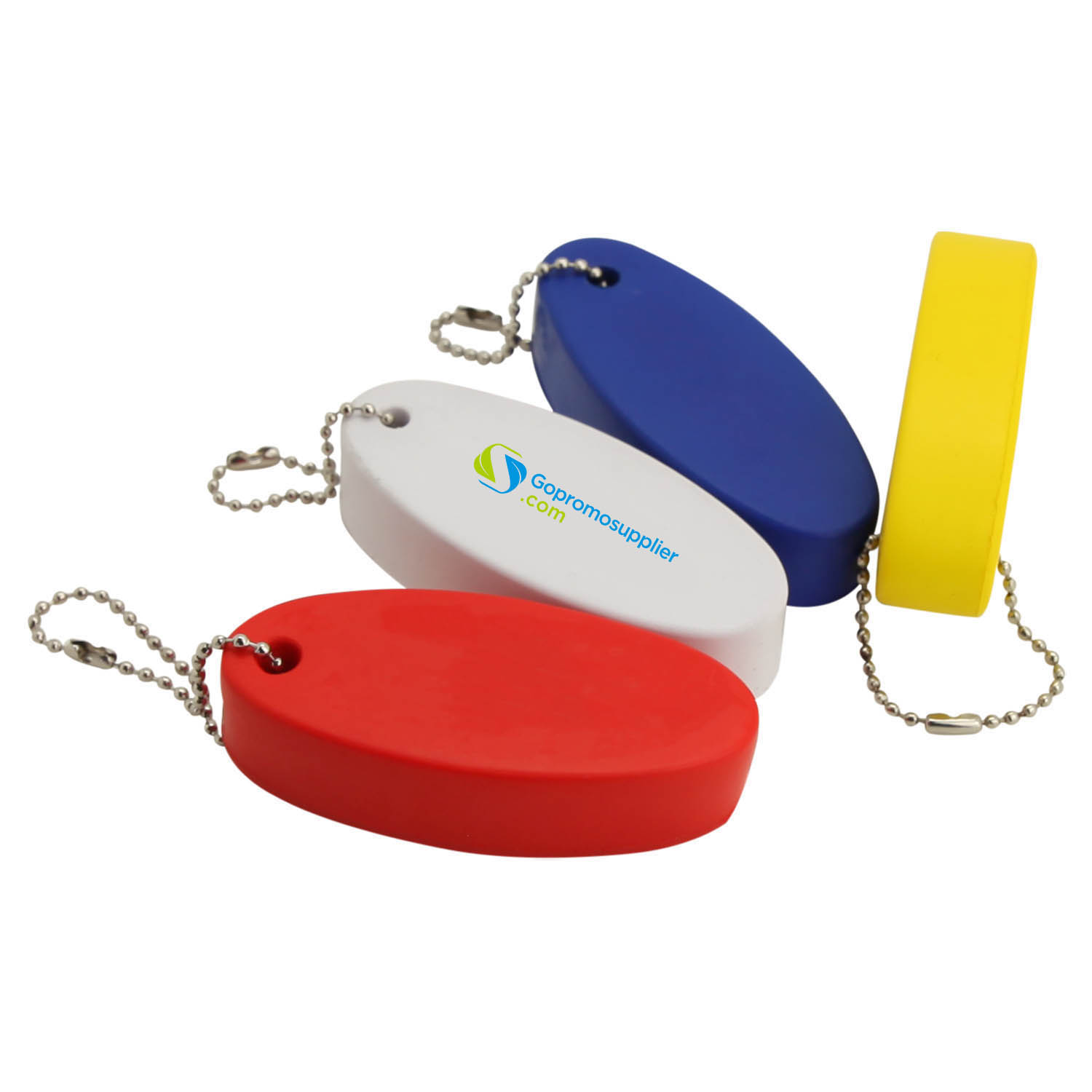 Oval Foam Floating Keychain