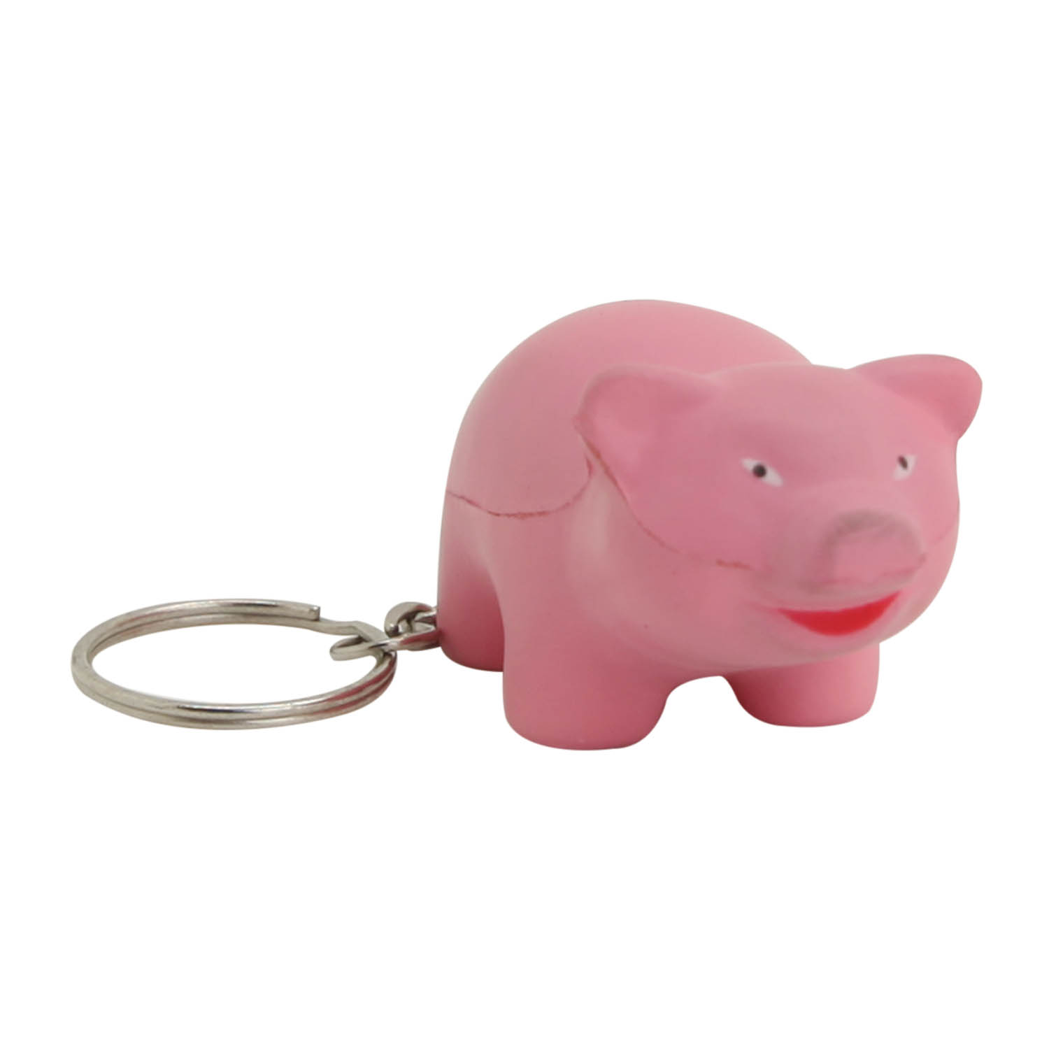Pig Stress Ball Keychain (Standing Pig)