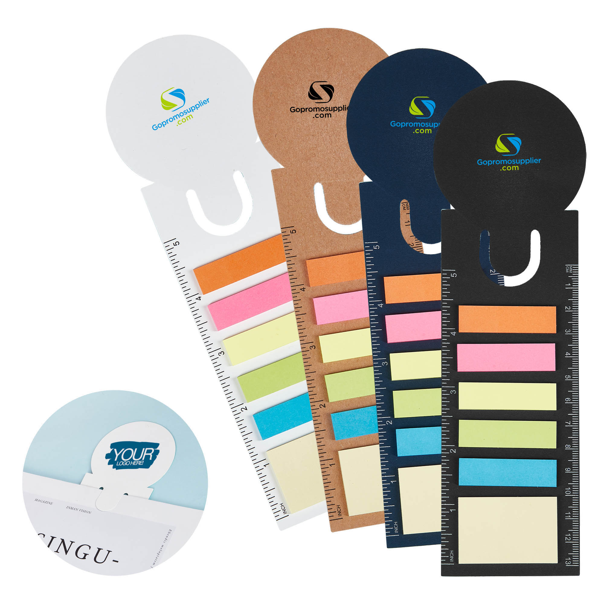 Page Marker Bookmark with Index Tabs