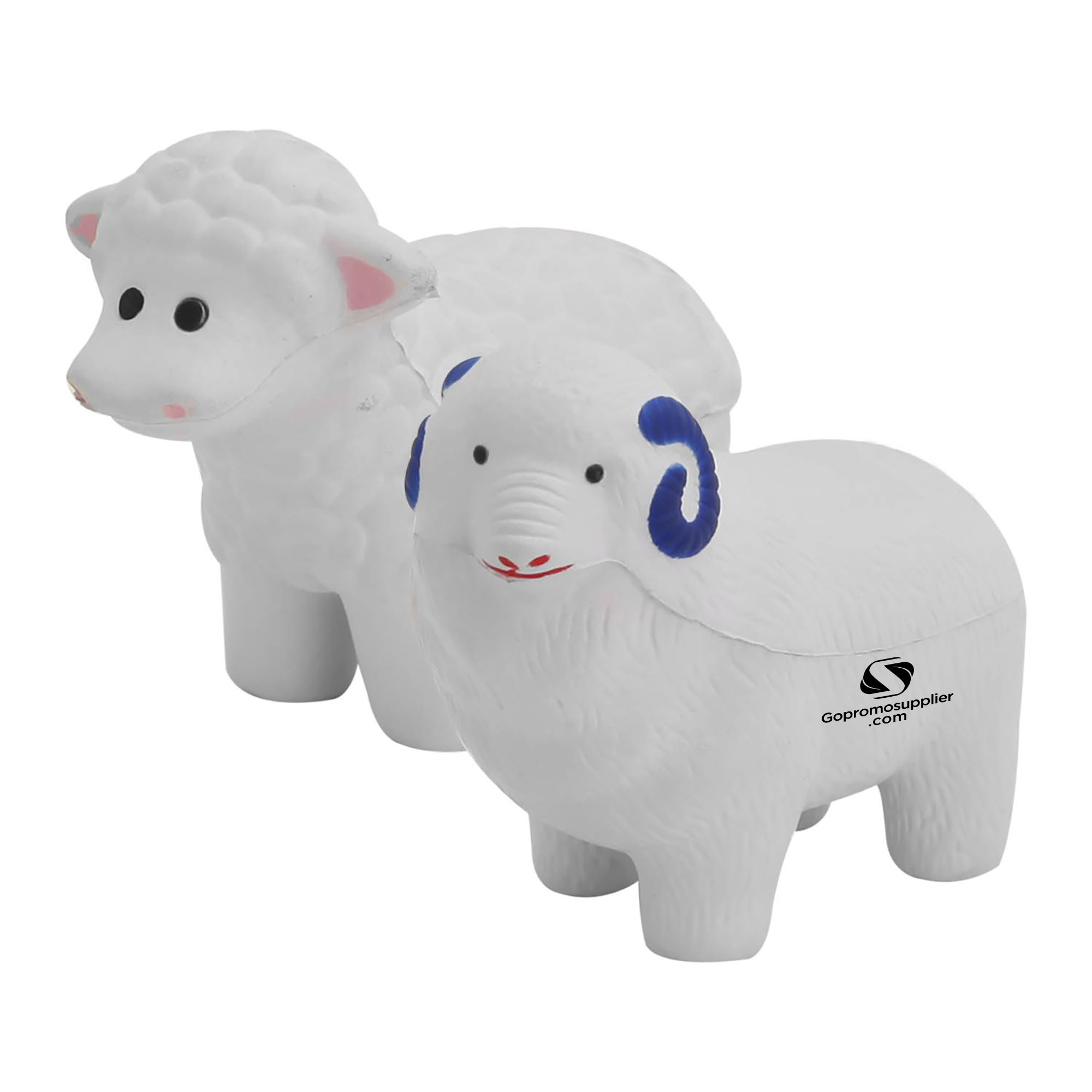 Cartoon Sheep PU Stress Ball