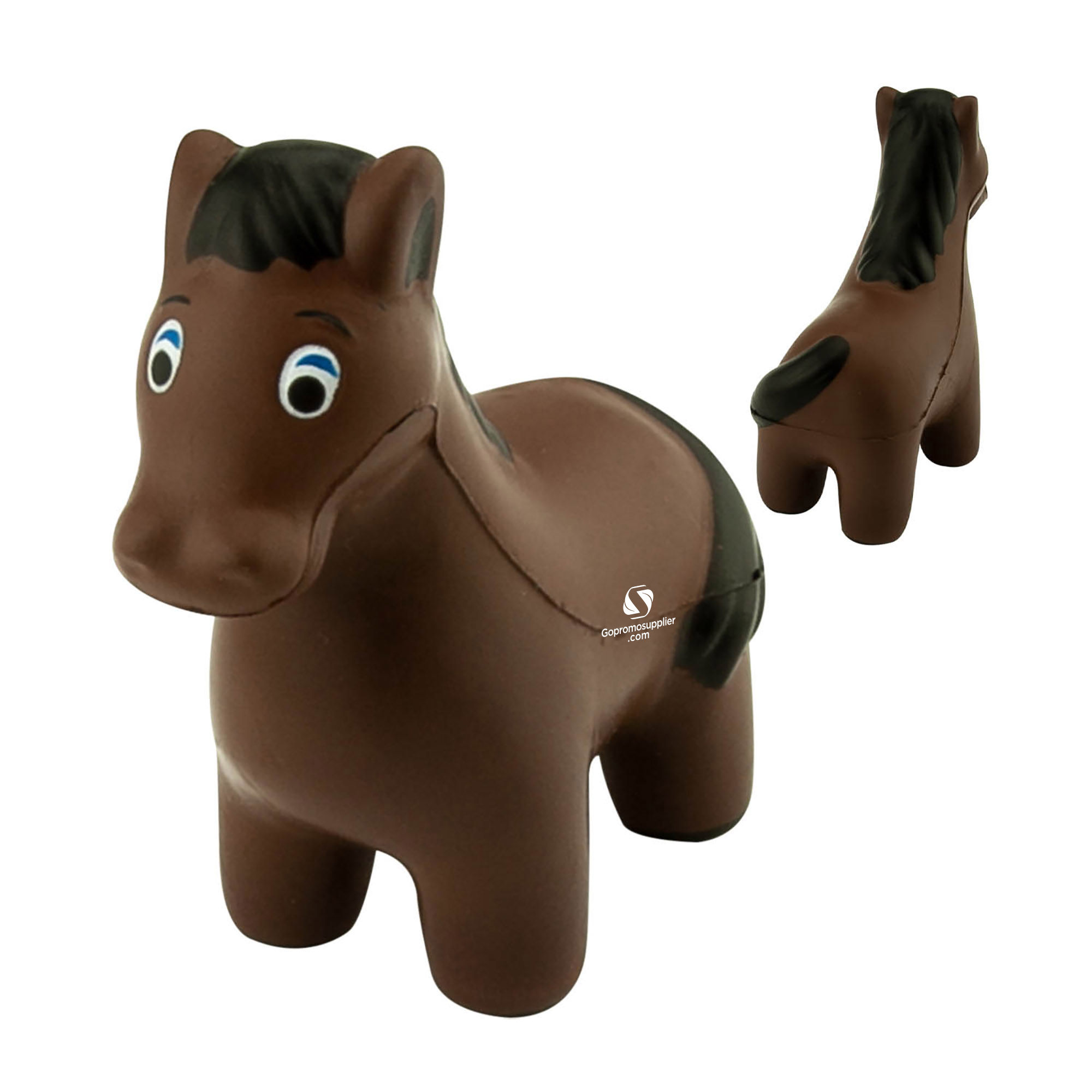 Cartoon Horse PU Stress Ball