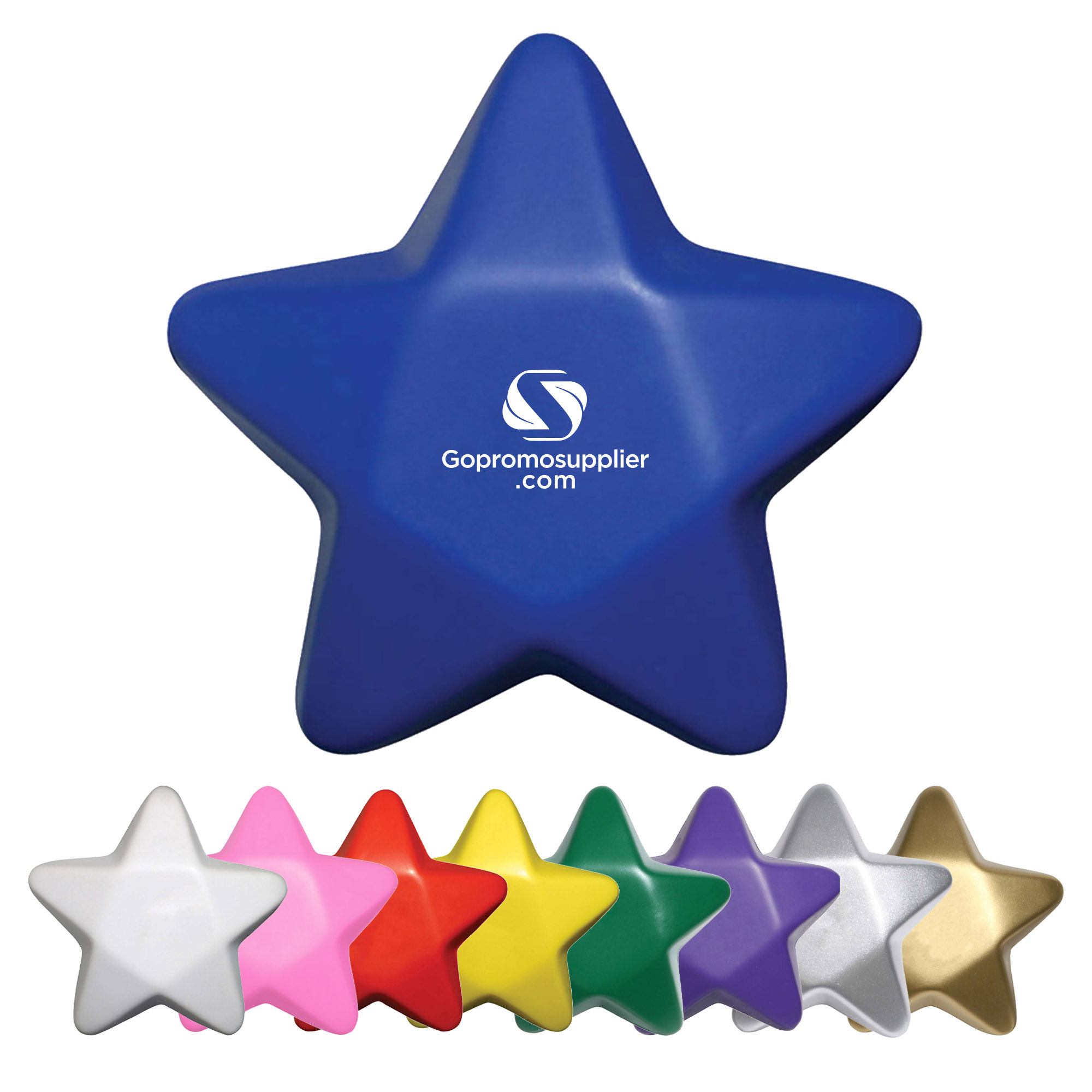 Star Stress Ball Custom Logo