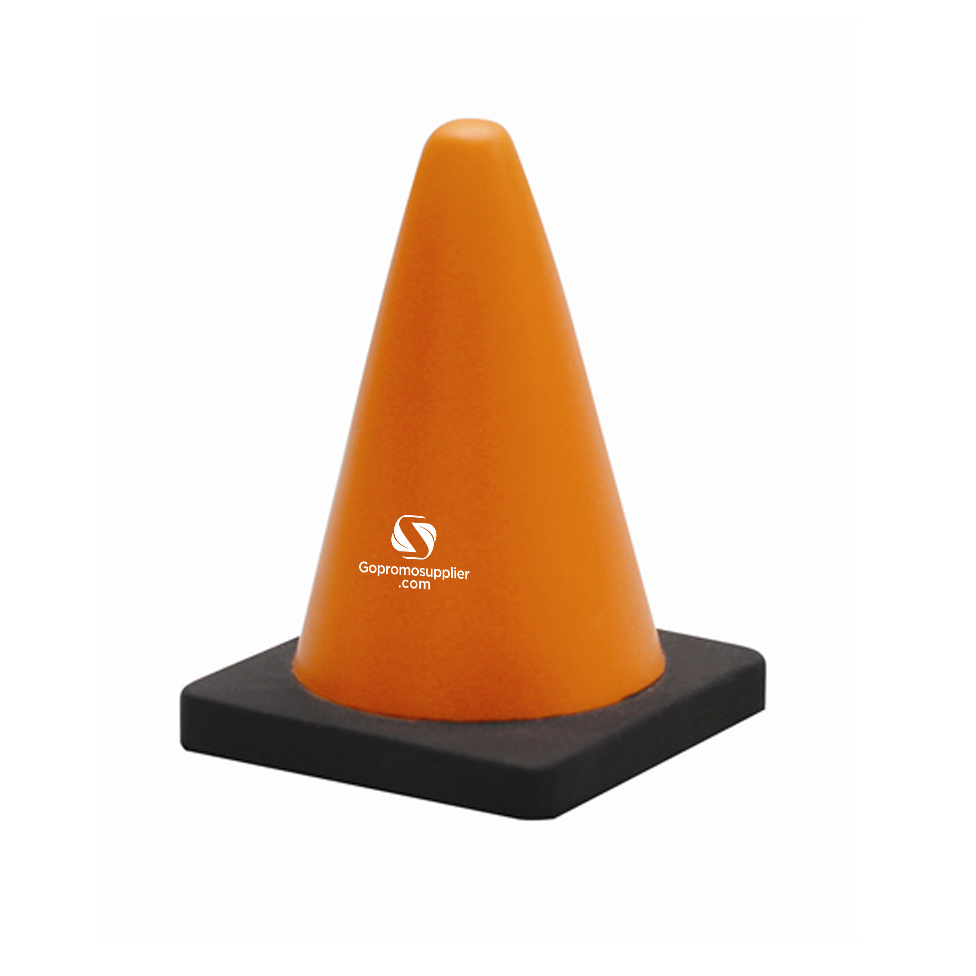 Traffic Cone Stress Ball Custom Logo