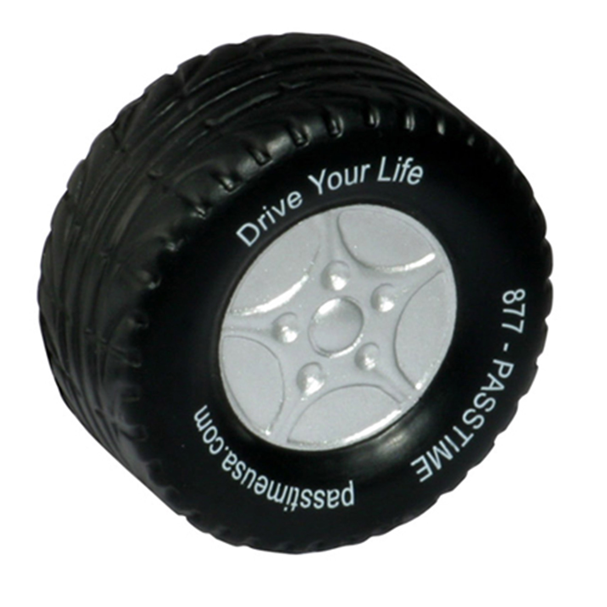Tire Wheel Stress Ball Custom Logo