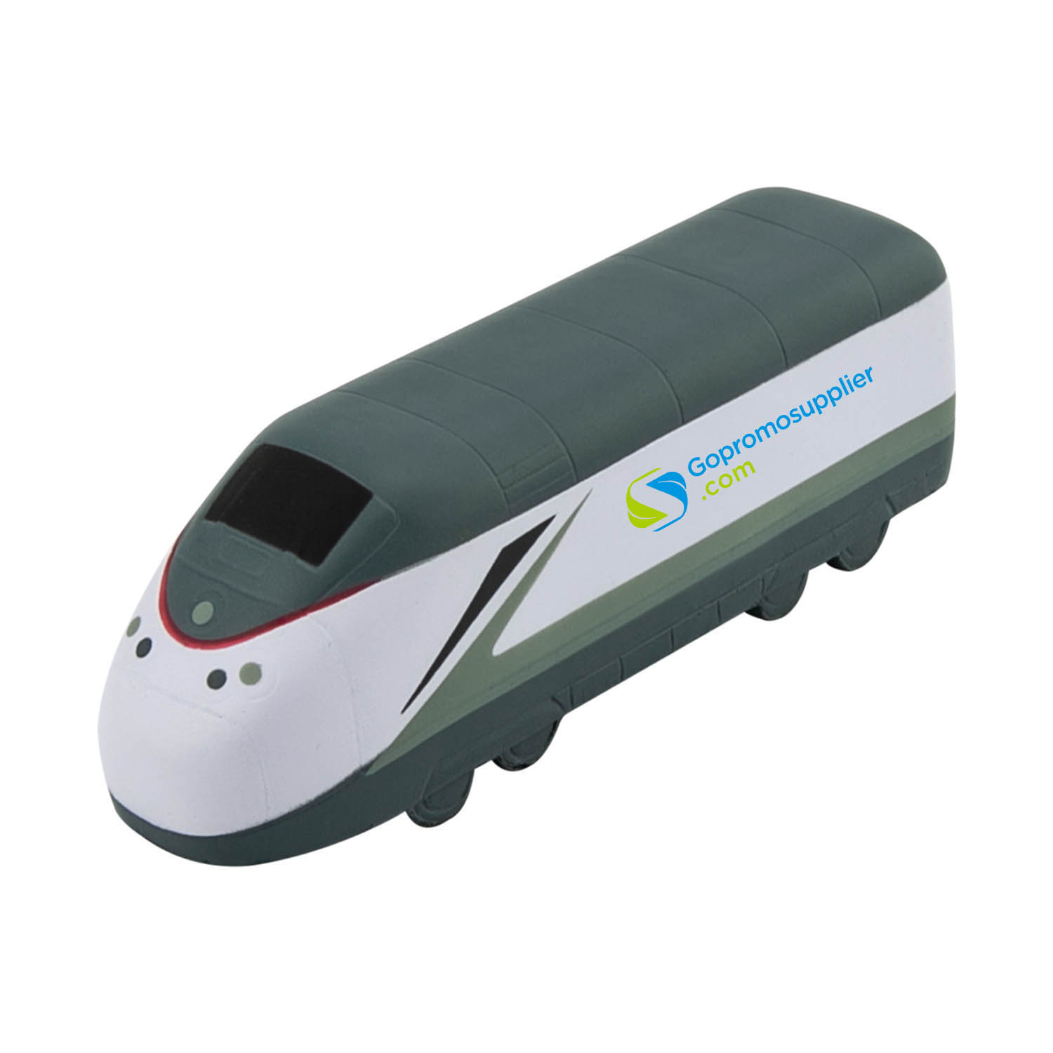 High‑Speed Train Stress Ball Custom Logo